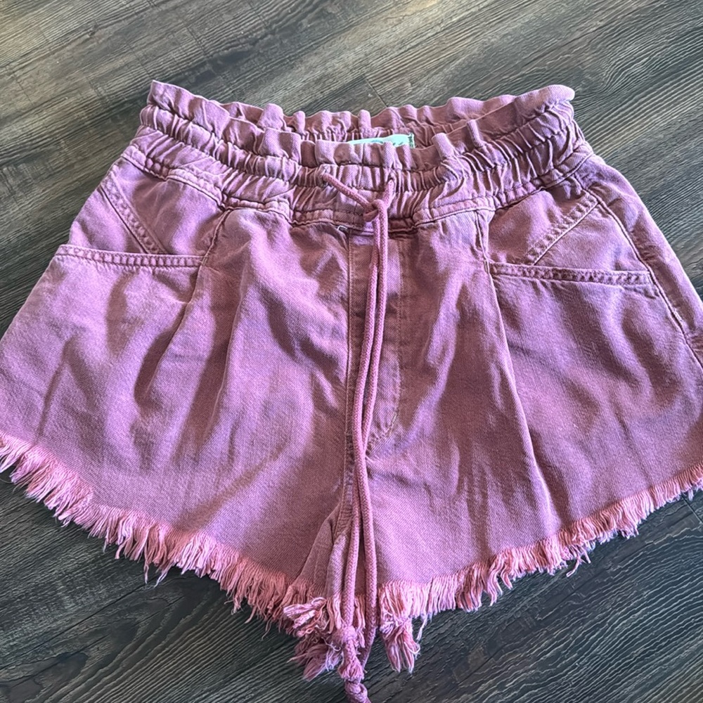 Free people paper bag shorts size S